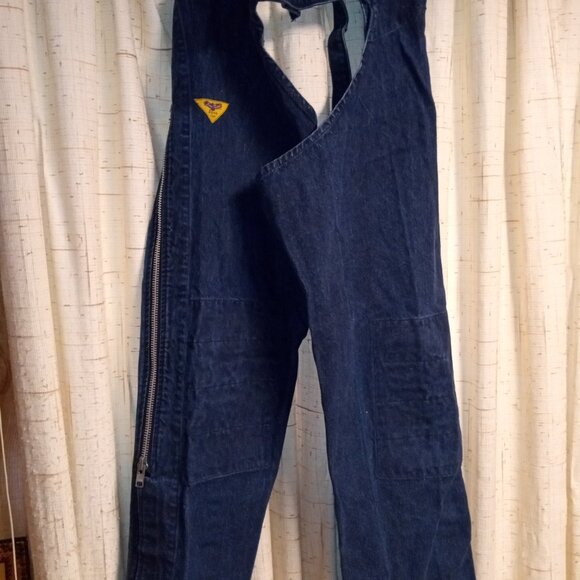 zone tailed Denim - Woman's chaps (zone tailed)